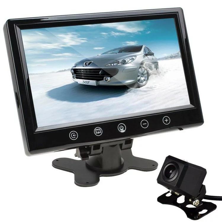 9インチバックカメラセット 9インチ大画面オンダッシュモニター リモコン対応 映像2WAY 12V専用 ガイドライン切替可能 高画質 広角防水バックカメラ CMN90A206C