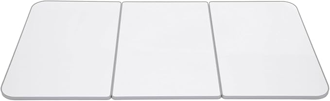 エッジ防カビ加工 軽量組合せ式風呂ふたふた(3枚割) ライトグレー(リバーシブル) 68×138cm