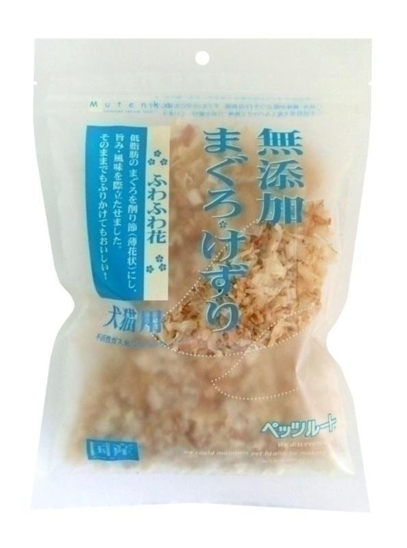 （まとめ買い）無添加まぐろけずり ふわふわ花 20g 犬用 [x15]