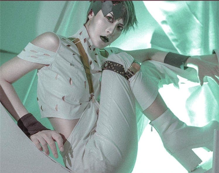 ジョジョの奇妙な冒険 岸辺露伴 コスプレ衣装 　コスチューム 学園祭 イベント 文化祭 仮装 変装期間限定30％