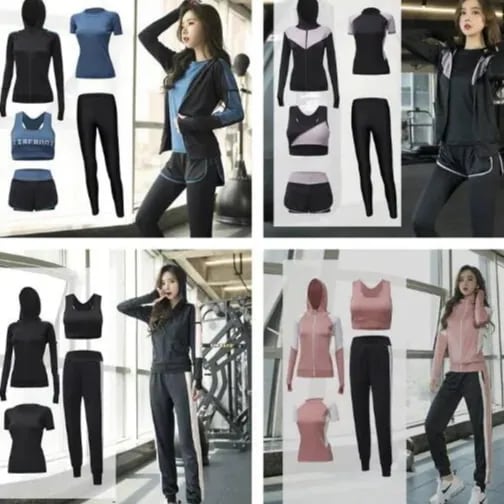 2023 夏 ヨガウェア ヨガウェアレディース上下セット　ヨガパンツトップスブラ　スポーツジムフィットネストレーニングに使える