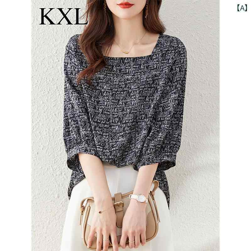 トップス レディース おしゃれ 上品 通勤 オフィス カジュアル エレガント 体型カバー シフォンシャツ 夏 スリーブ シック ウエスタンシャツ 5,185円