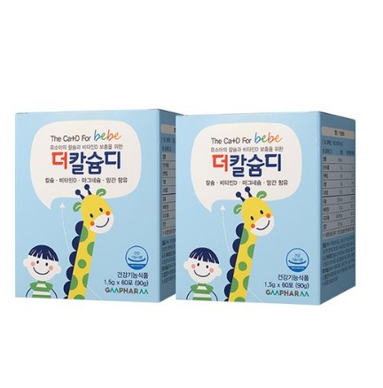 Gmpharm 幼児ザカルシウムジサプリメント1.5gx60P(2ea)/ビタミン/カルシウム/健康