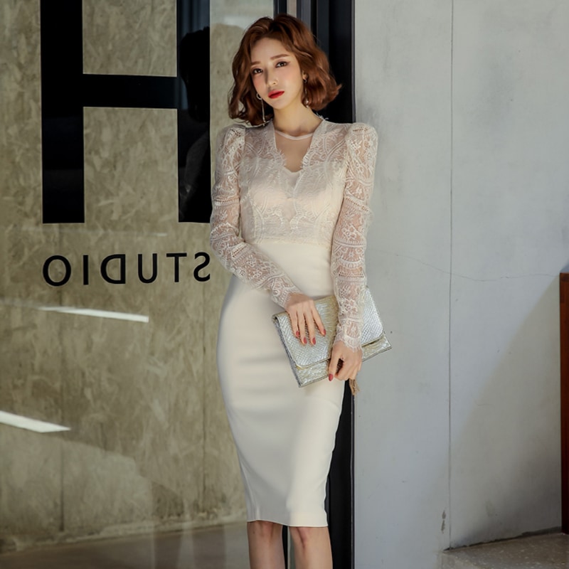 新作 秋冬 レディース 春夏 ワンピース ひざ丈 マキシ マキシ丈 袖あり 長袖 ラウンドネック