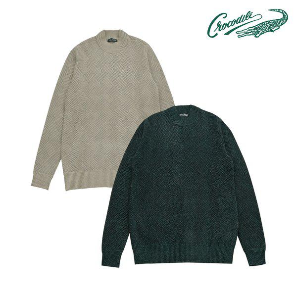 アールヌーボーシェニールモックネックニット CDAAAKR4312