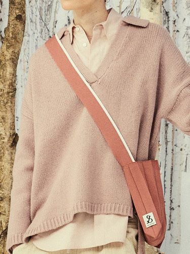 JOSEPH&STACEY公式 ニットバッグ Lucky Pleats Knit Wing M Line (All)