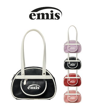 [EMIS] VINTAGE SQUARE BOWLING バッグ★新作・25SS★韓国★ EMIS VINTAGE SQUARE BOWLING BAG