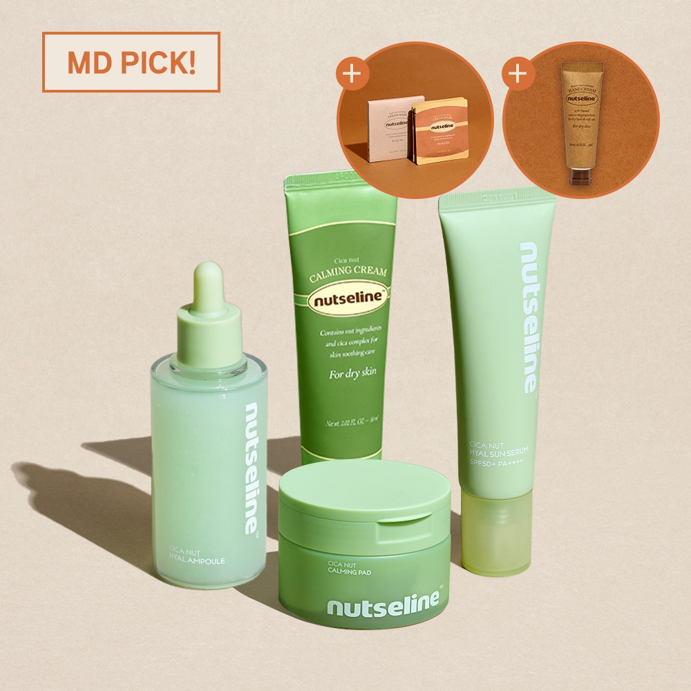 シカ オールインワン ルーチン セット（カーミングパッド60枚+ヒアルアンプル90mL+カーミングクリーム60mL+ヒアルサンセラム50mL）