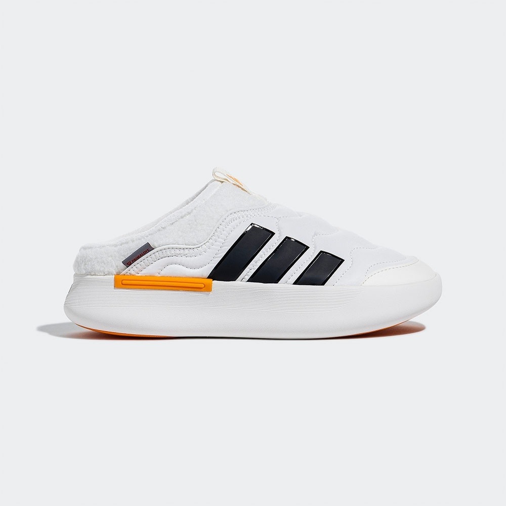 アディダスアディパフミュール-ホワイト:ブラック/ JR0064