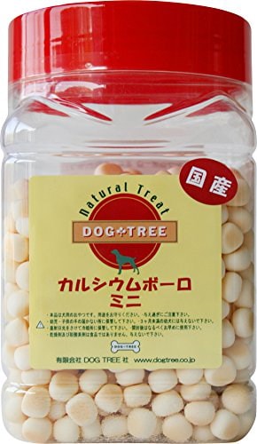 他サイト： 犬用おやつ カルシウムボーロ ミニ ボトル ドッグツリー 220グラム (x 1)の商品画像