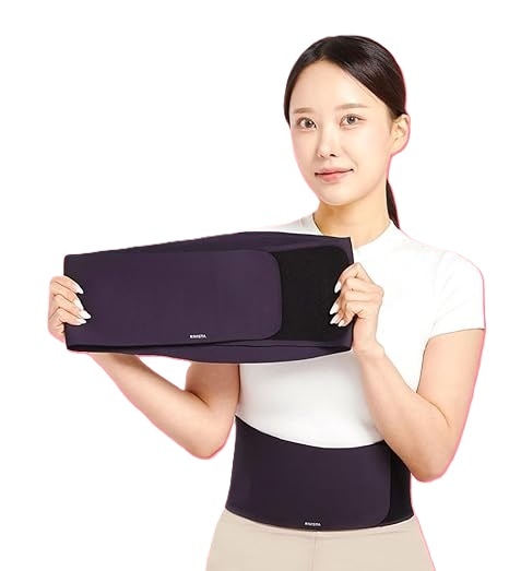 腰サポートベルト 薄型軽量 1mmスリム 1個 フリー＆L 2サイズ