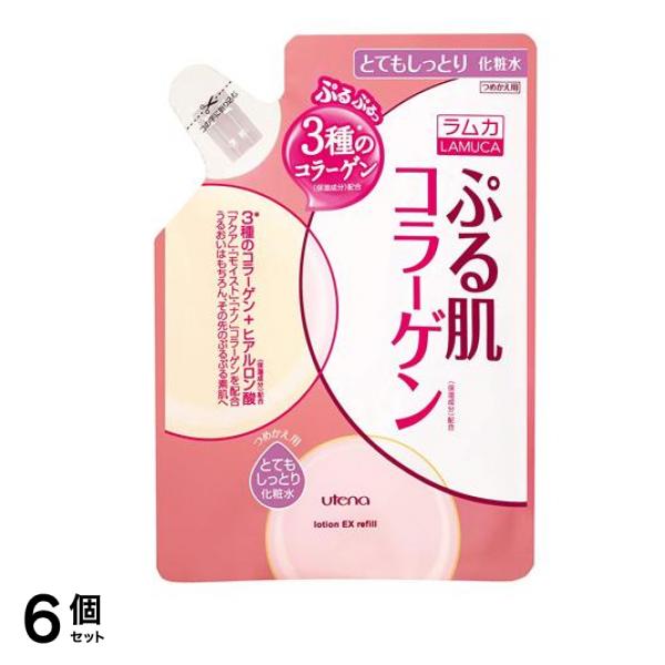 ラムカ ぷる肌化粧水 とてもしっとり 180mL (詰め替え用) 6個セット
