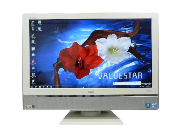 NEC デスクトップパソコン 中古パソコン VW770/B ホワイト デスクトップ 一体型 本体 Windows7 Core i5 ブルーレイ 地デジ/BS/CS 4GB/1TB 送料無料 中古