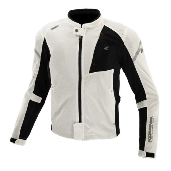 JK-1283 プロテクトフルメッシュジャケット シルバーブラック Mサイズ JK-1283SLBKM