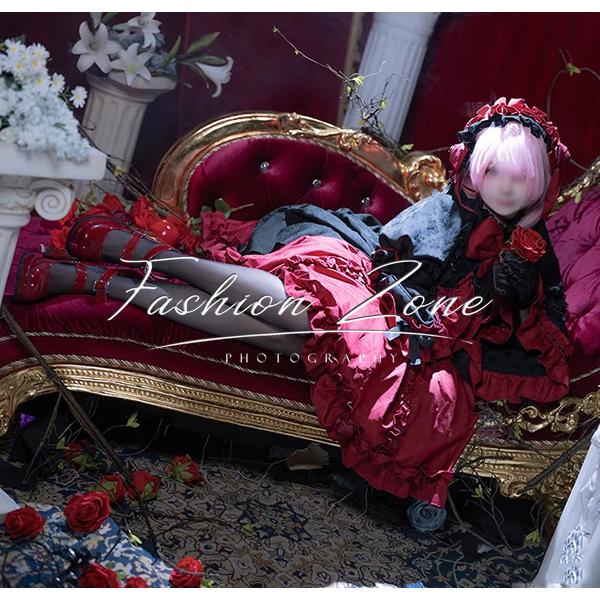 【品質良い 大好評中】Re:ゼロから始める異世界生活 ラム Ram ドレス コスプレ衣装 ウィッグ cosplay ハロウィン 演出服 変装