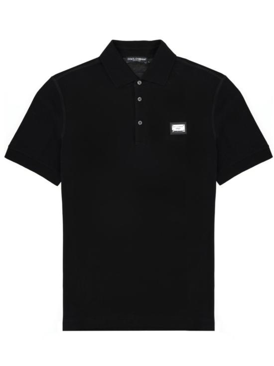 DOLCE & GABBANA Men Polo Shirts G8PL4T G7P1DN0000 Black