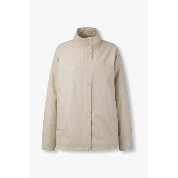 シンセティックレザーハイネックジャンパー(9176161973AR)