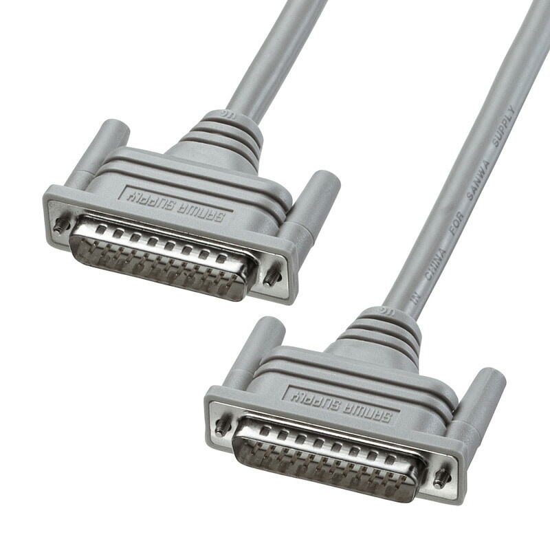 （まとめ買い）RS-232Cケーブル 25pin/モデム TA 切替器 3m KRS-001K2 [x3]