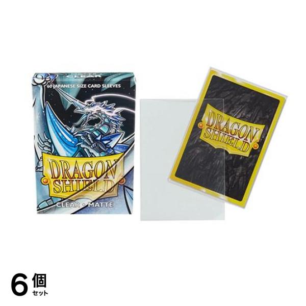 ドラゴンシールド マットカードスリーブ ジャパニーズ AT-11101 クリア 60枚入 6個セット