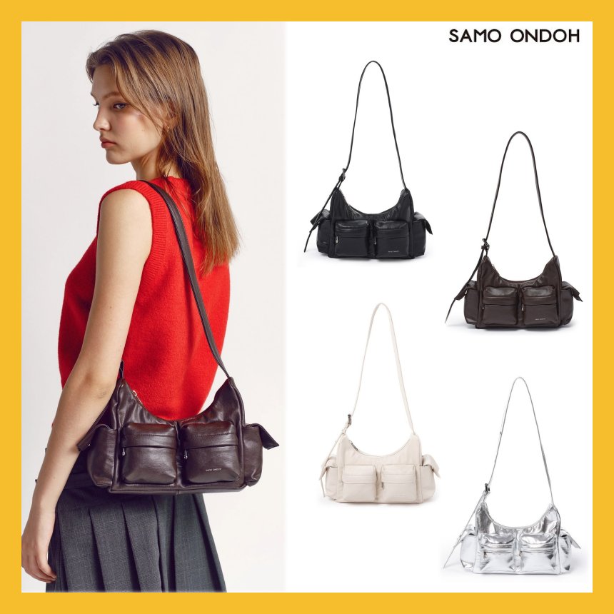 Pocket mug bag M Nappa - 4 色 (公式正規品)