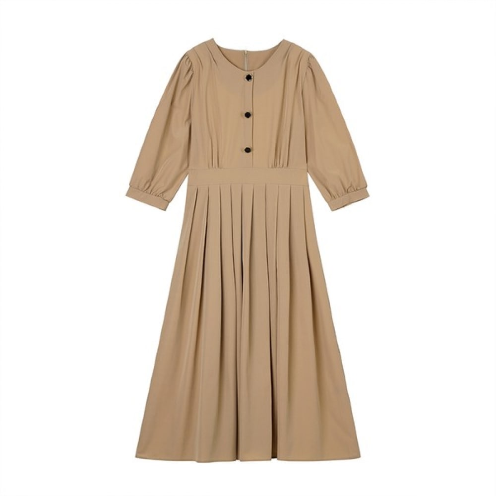 [アナルドバシーニ] (アナルドバシーニ) ボタン飾りドレス (AW05OP46W)