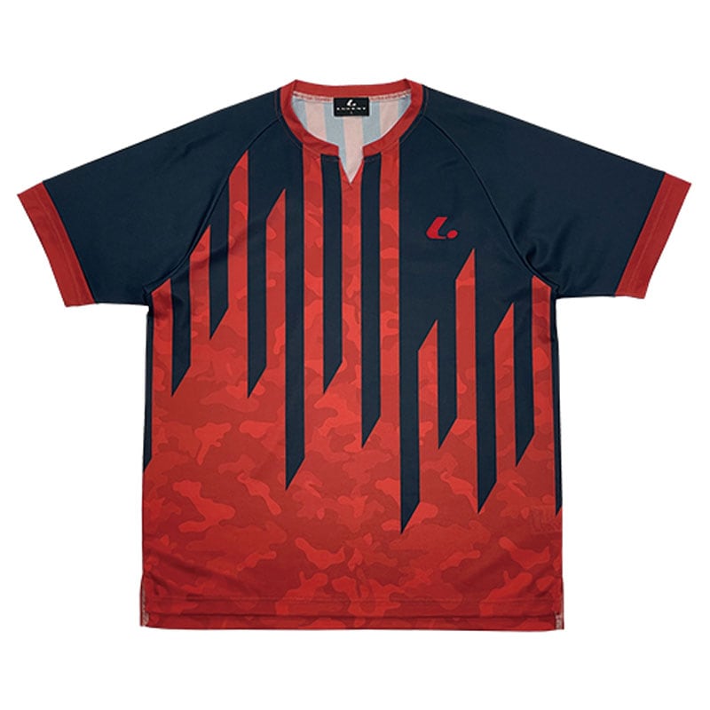 ルーセント LUCENT Uni ゲームシャツ(襟ナシ) テニス/ソフトテニス ウエア(ユニ) (XLH3541)