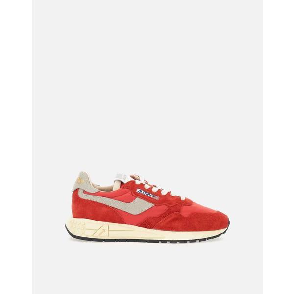 26SS オートリー リルウィンド スニーカー WWLW NC06 WHITE RED DOM