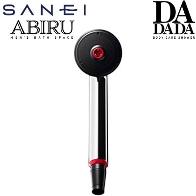 SANEI ボディケアシャワーヘッド ダダダ PS3070-80XA-CD ブラック バスルーム用 DADADA ABIRU 5,377円