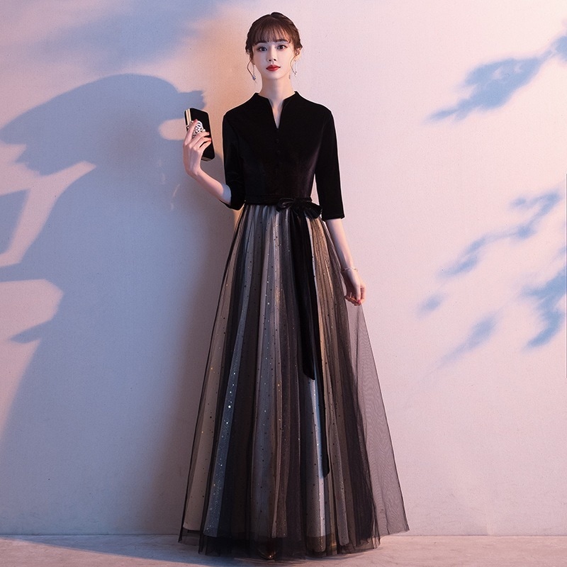 パーティードレス レス 結婚式 服装 ワンピース ファッション フォーマル服 二次会ドレス