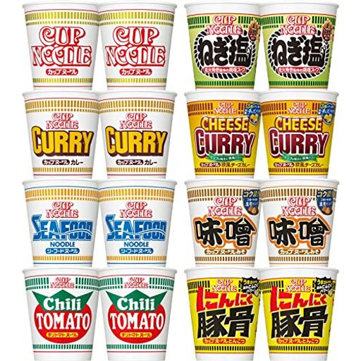 日清食品 カップヌードルシリーズ (レギュラーサイズ 8種/計16個) 【セット買い】