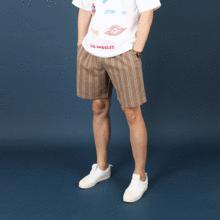 WBRマルチストライプバンディングショートパンツ