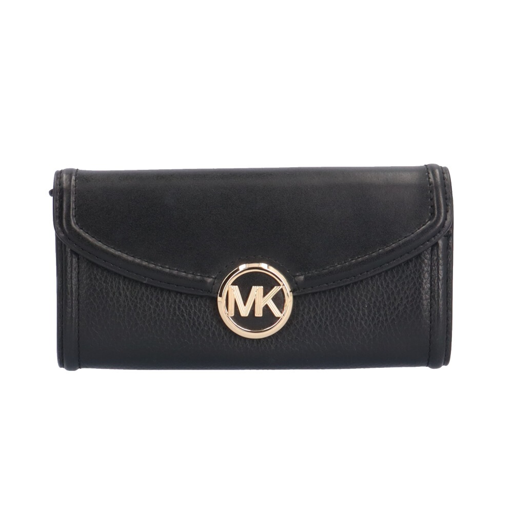 マイケルコース フルトンラージフラップコンチネルタル 長財布 レザー 35F9GTE3L Michael Kors 中古 美品