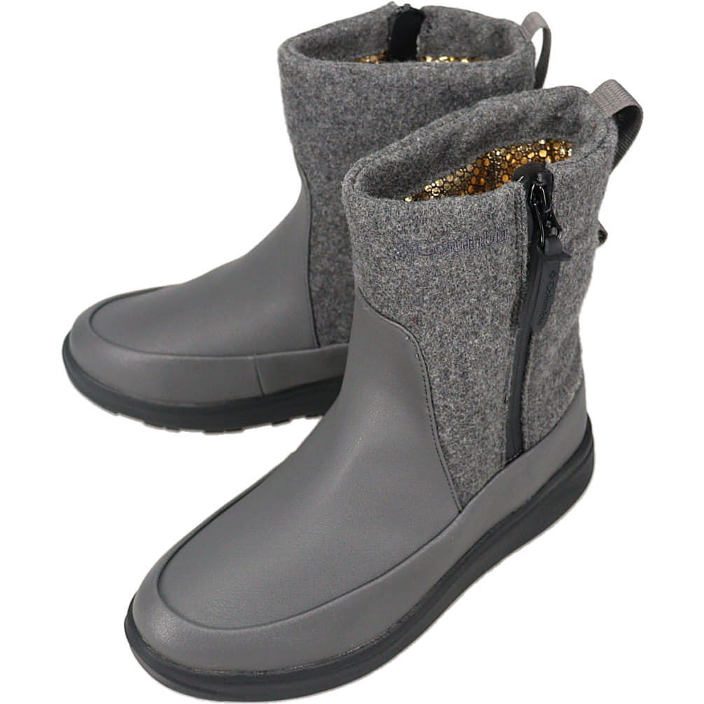 正規品 ブーツ サップランド スリー ディーヴァ サイドジップ ウォータープルーフ オムニヒートインフィニティ YL9461-089 ダークグレー