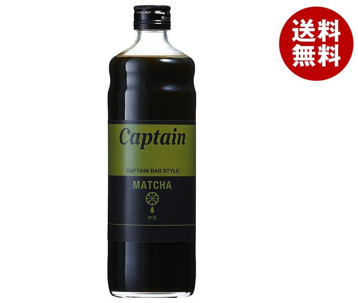 中村商店 キャプテン 抹茶 600ml瓶×12本入