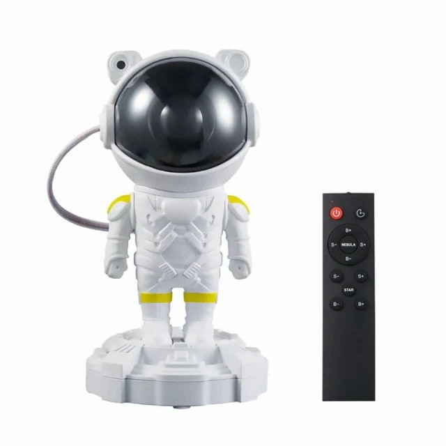 アストロノート 星雲 プロジェクター ライト 宇宙飛行士 デザイン リモコン操作 家庭用 おうちプラネタリウム 星空ライト 寝室 パーティ クリスマス おもちゃ ALW-W5