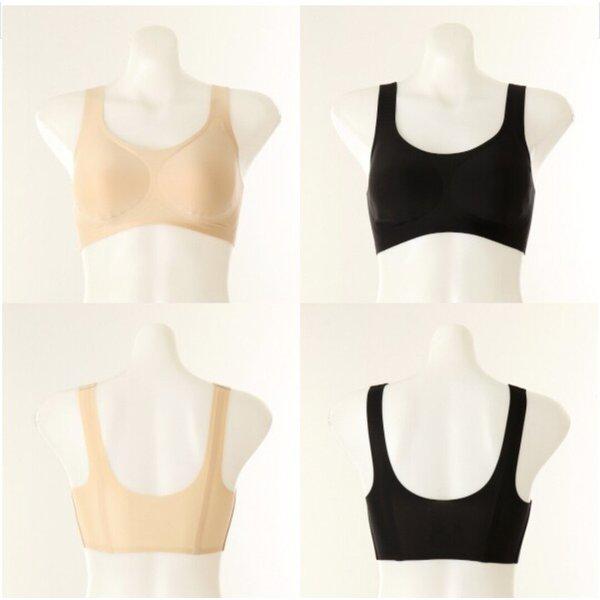 大きいカップ専用)X-Fit グラム シースルー 無縫製 フュージングブラVBRX002