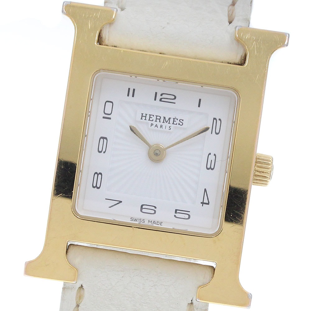 エルメス HERMES HH1.201 Hウォッチ クォーツ レディース _954852【中古】