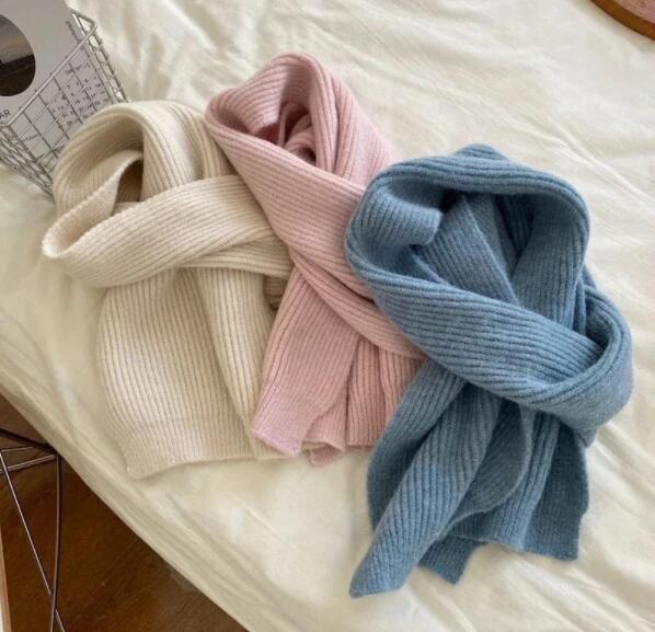 マフラー メンズ スカーフ 韓国 マフラー レディース ニット ウール 人気 ファッション 厚手 防寒 柔らかい 通勤 通学 肌触り