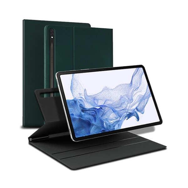 Galaxy Tab S7/S8+ S7 FE 収納 マグネット ケース