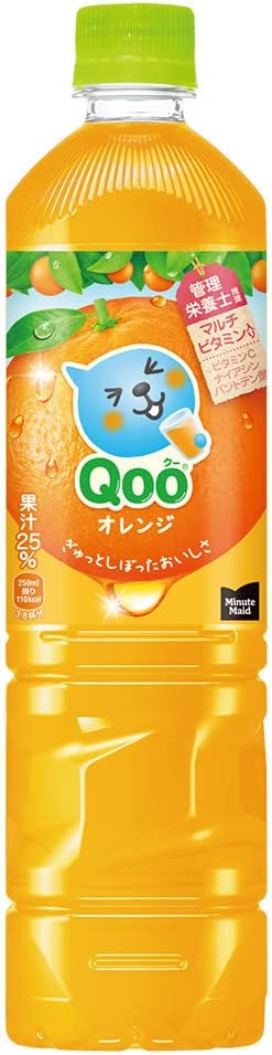【送料無料】 コカコーラ ミニッツメイド Qoo クー オレンジ 950ml2ケース(24本)
