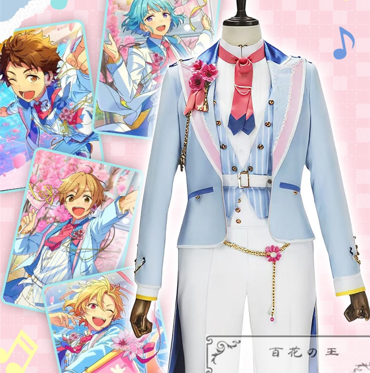 あんスタ Ra*bits 仁兎なずな 真白友也 天満光 紫之創 ハッピースプリング衣装 コスプレ衣装 コスチューム