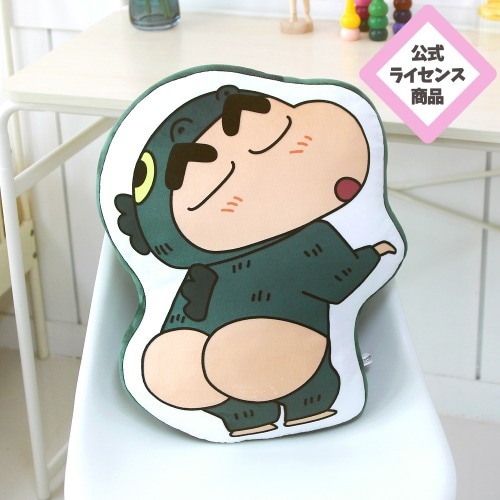 クレヨンしんちゃん クッション 37×47cm 怪獣シリマルダシ