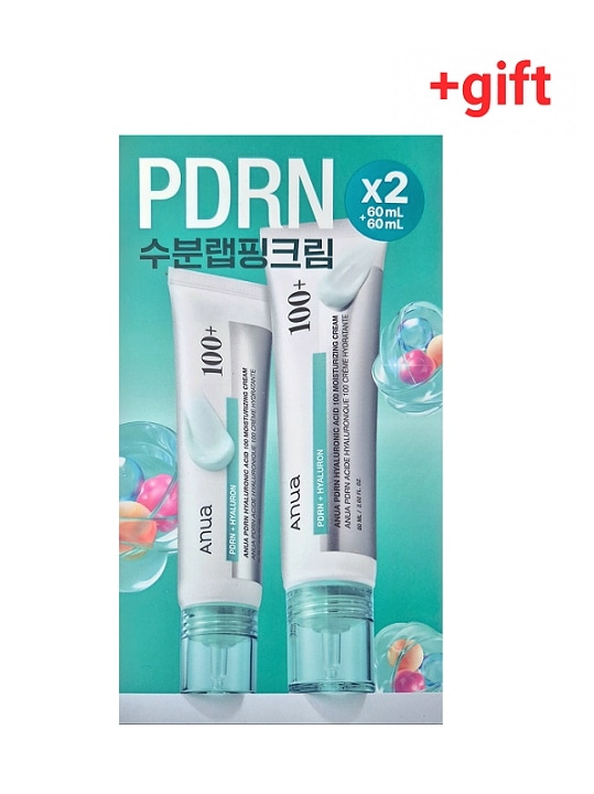 ピーディーアールエヌ ヒアルロン酸 100 水分クリーム 60mL x2