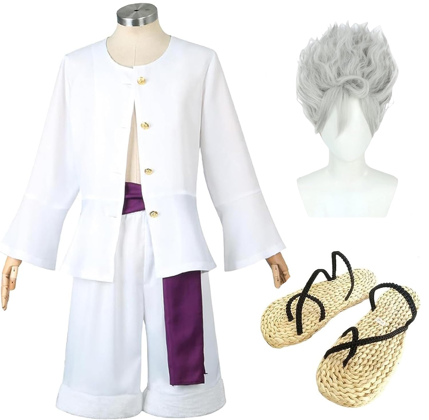 コスプレ衣装 モンキー D ルフィ ウイッグと靴付き イベント パーティー 変装 演出服 クリスマス パーティー