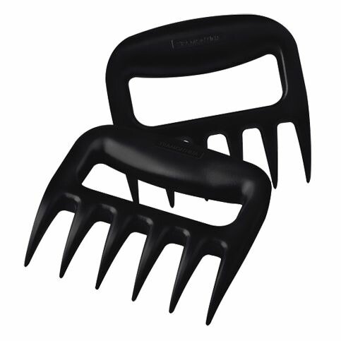 （まとめ買い）シュラスコ ブラック ミートクロー 2PC 22847/201 [x3]