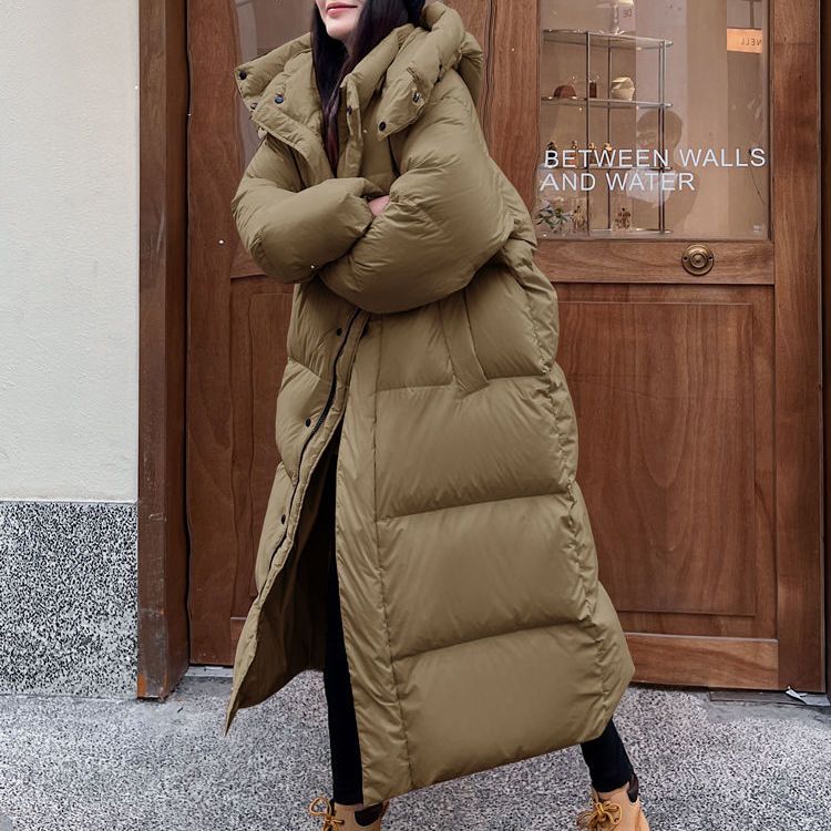 人気商品超目玉ダウンコート レディース ダウンジャケット ロングコート ファスナー ダウン アウター アウトドアウェア暖かい 防風防寒 通勤 冬服