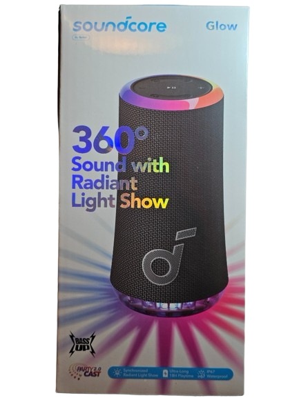 Soundcore Glow A3166011 [ブラック] Bluetoothスピーカー