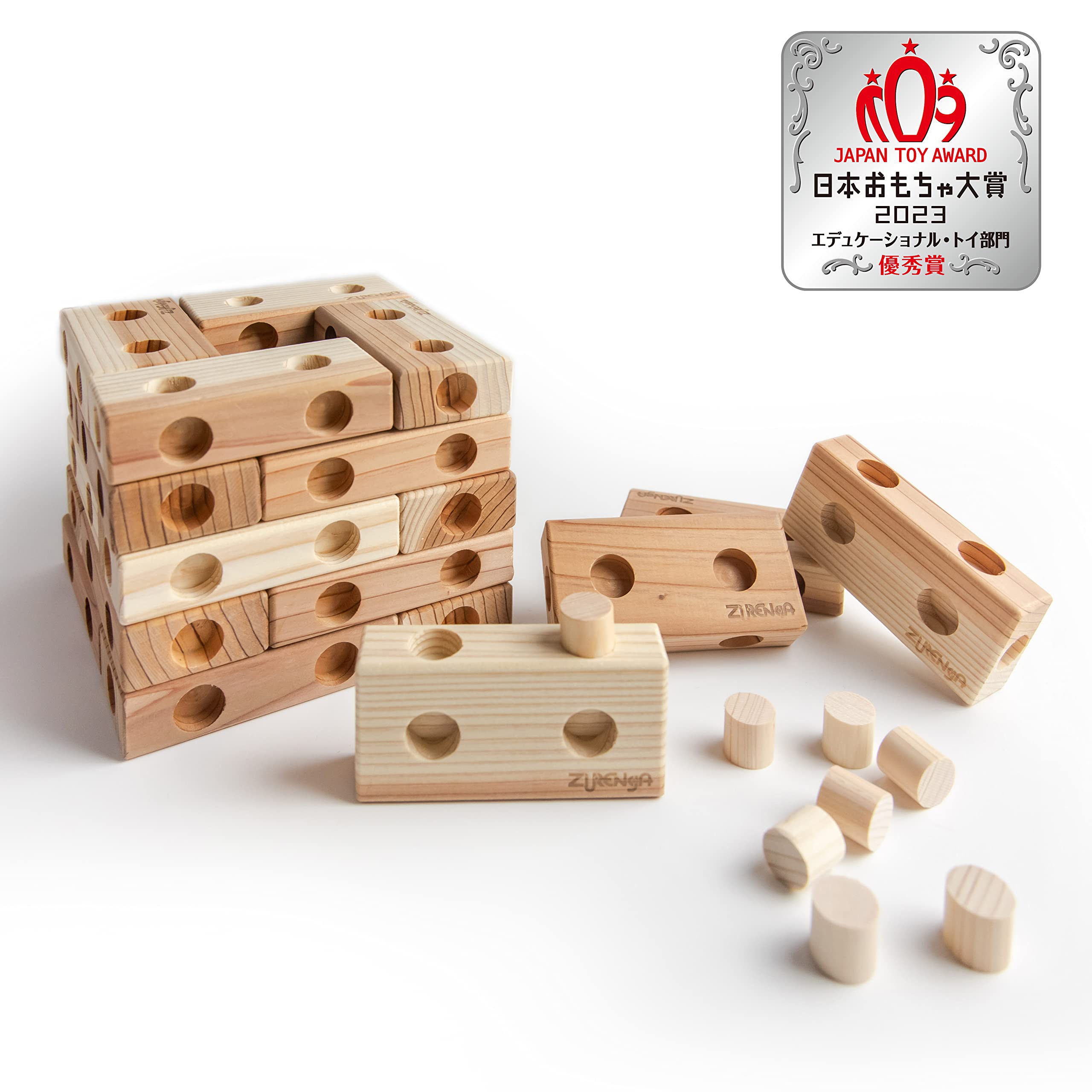 ズレンガ mini 24pcs 【日本おもちゃ大賞2023 エデュケーショナル・トイ部門 優秀賞】