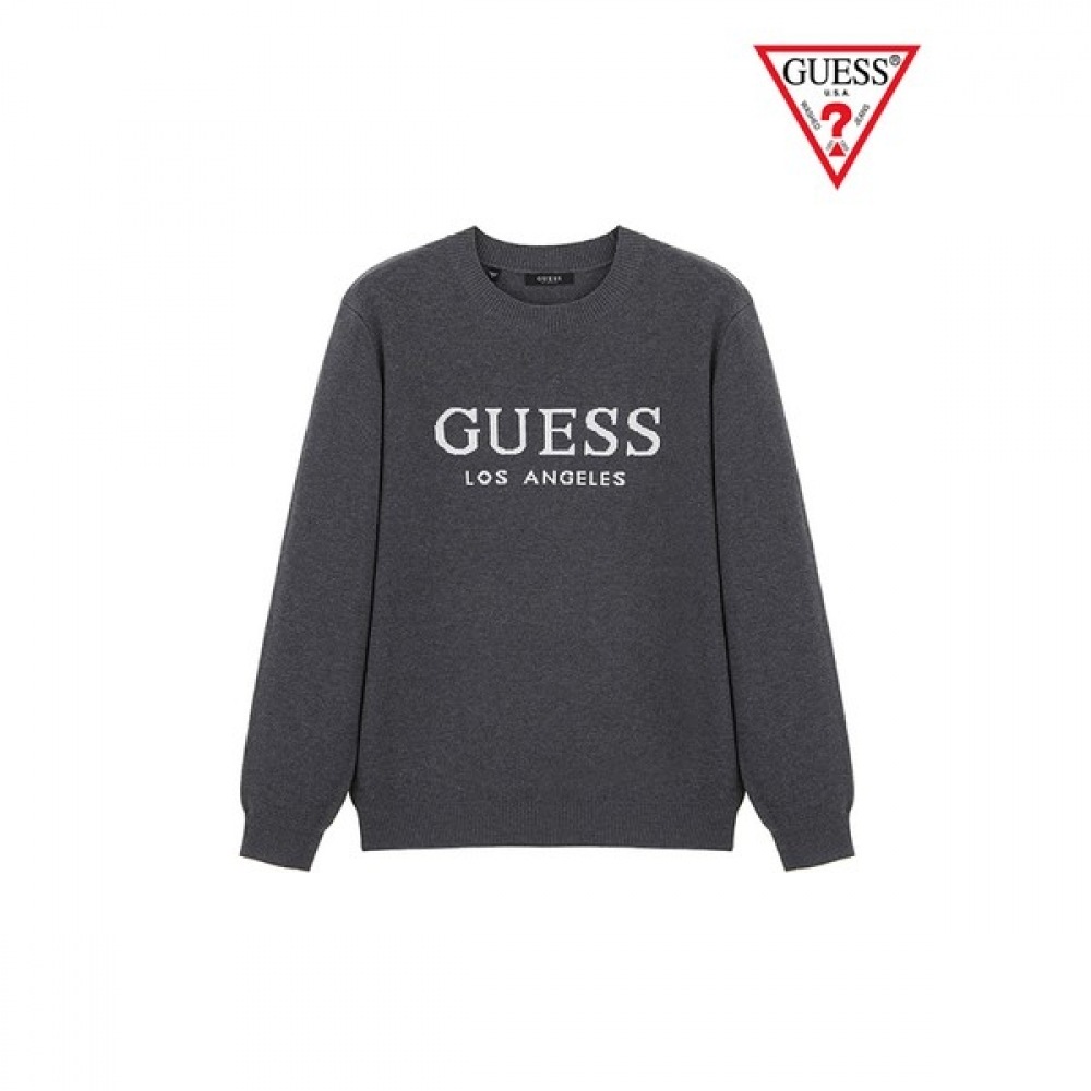 (ゲス) メンズセータープルオーバー KN3S06J2