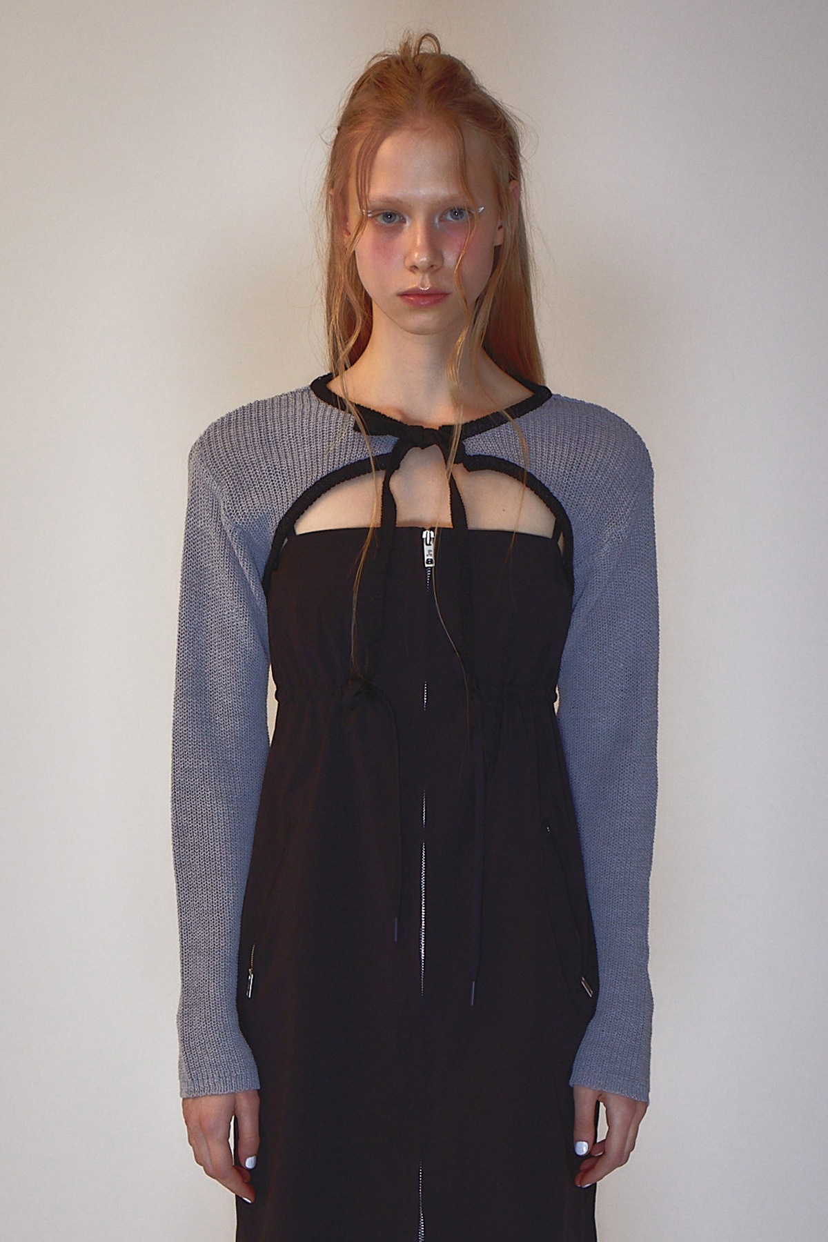 【REST & RECREATION】 RR KNIT BOLERO : 3COLOR